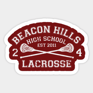 Beacon Hills Lacrosse Sticker